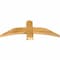 Ekena Millwork Bellingham Rough Sawn Timber Gable Bracket, Western Red Cedar, 36"W x 13"H x 2"D x 4"F, 9/12 Pitch GBW036X13X0204BEL00RWR - alternate 3